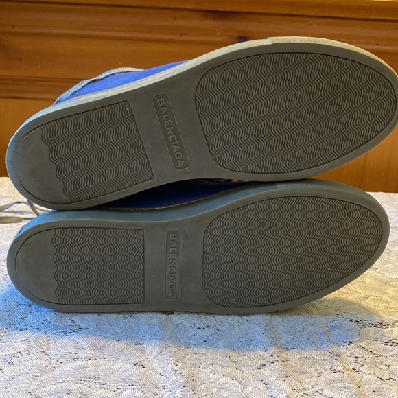 BALENCIAGA LEATHER SNEAKERS - Picture 9 of 9